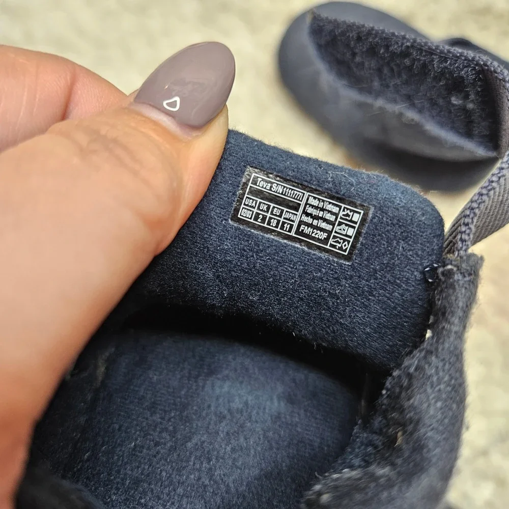 Teva Re Ember‎ Infant Moc Moccasins sz 02/03